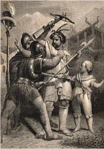 Gesslerhut Stahlstich von Christian Hoffmeister