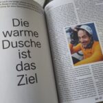 Die warme Dusche im Gruppetto